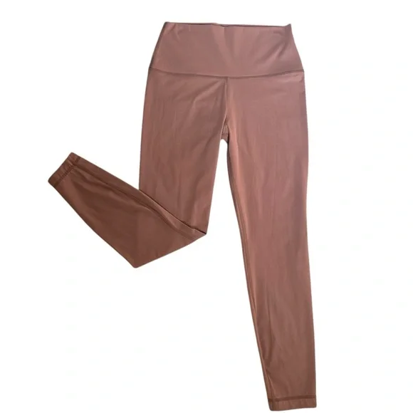 Yogalicious Lux High Waist Dusty Rose Athletic Leggings Womens Active Pants M - Picture 3 of 10
